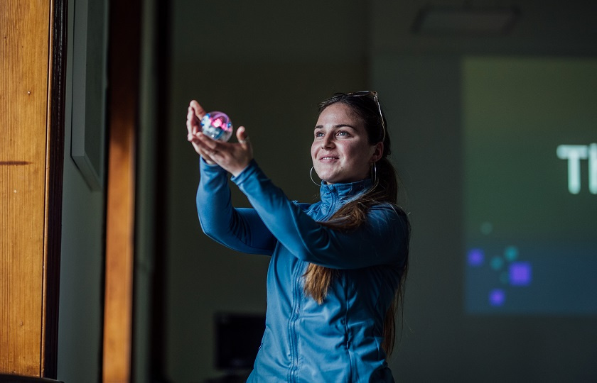 Student at the Tech Week 2022 workshop