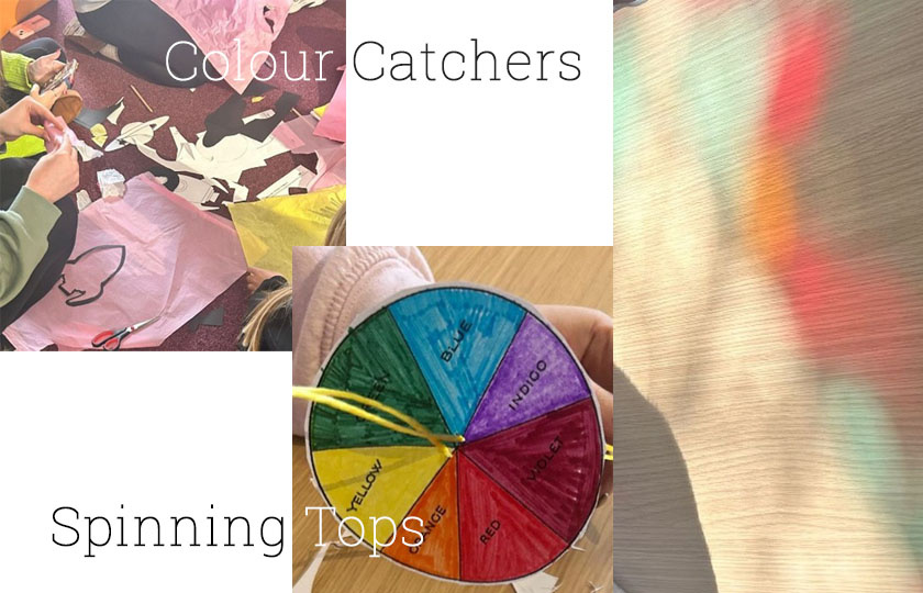 Colour Catchers and Spinning Tops